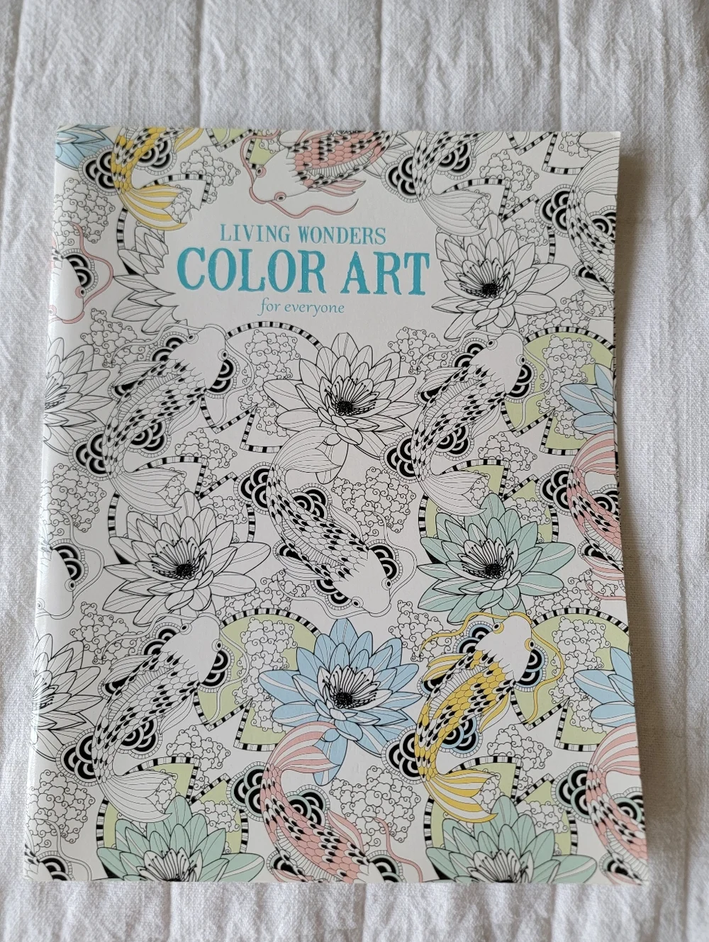 Set of 2 Coloring Books Relax & Color and Living Wonders Color Art